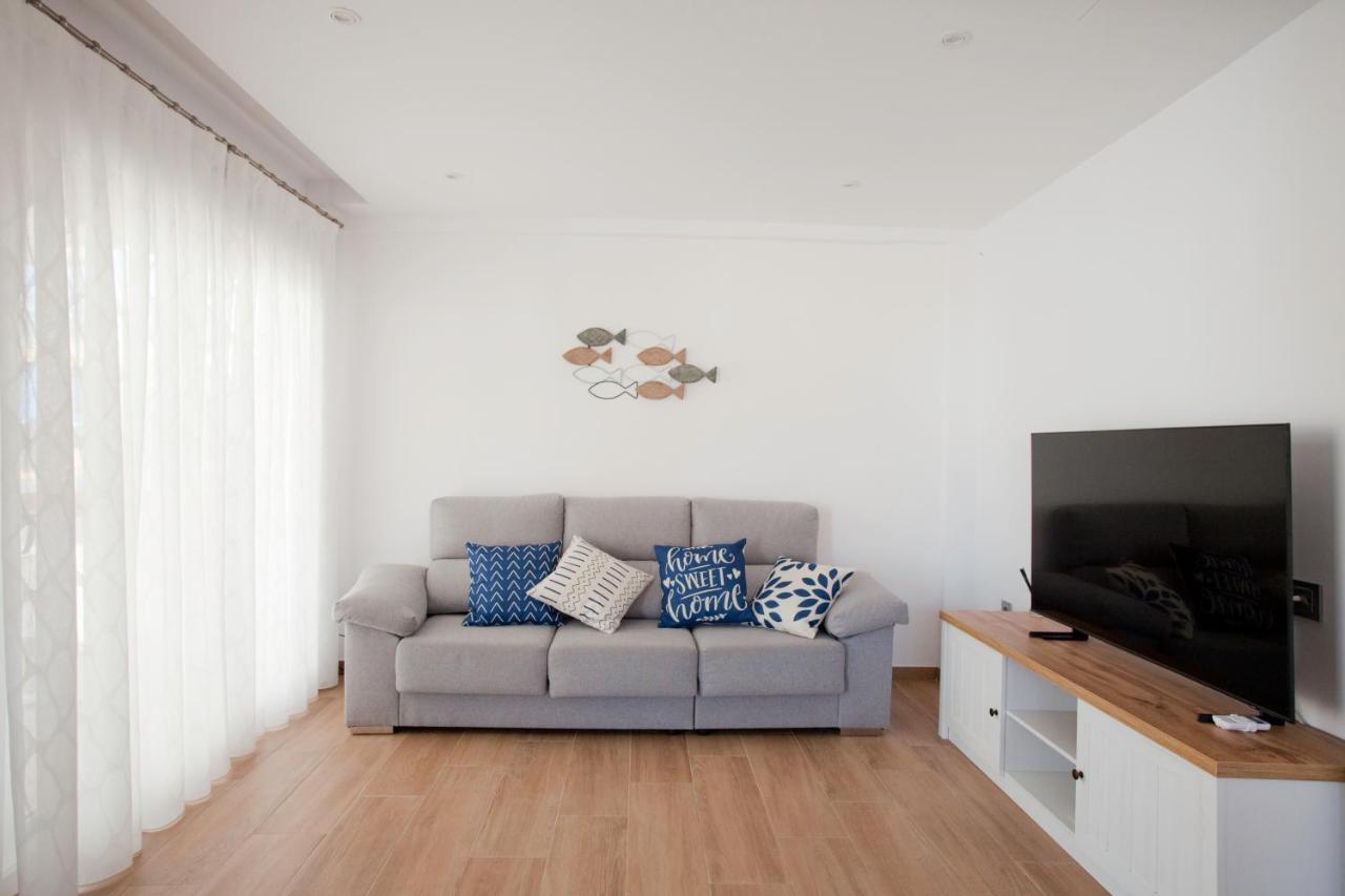Acogedor Apartamento Junto Al Mar Oliva Buitenkant foto